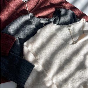 Z Supply - Weekender Sweater in Dark Heather Gray